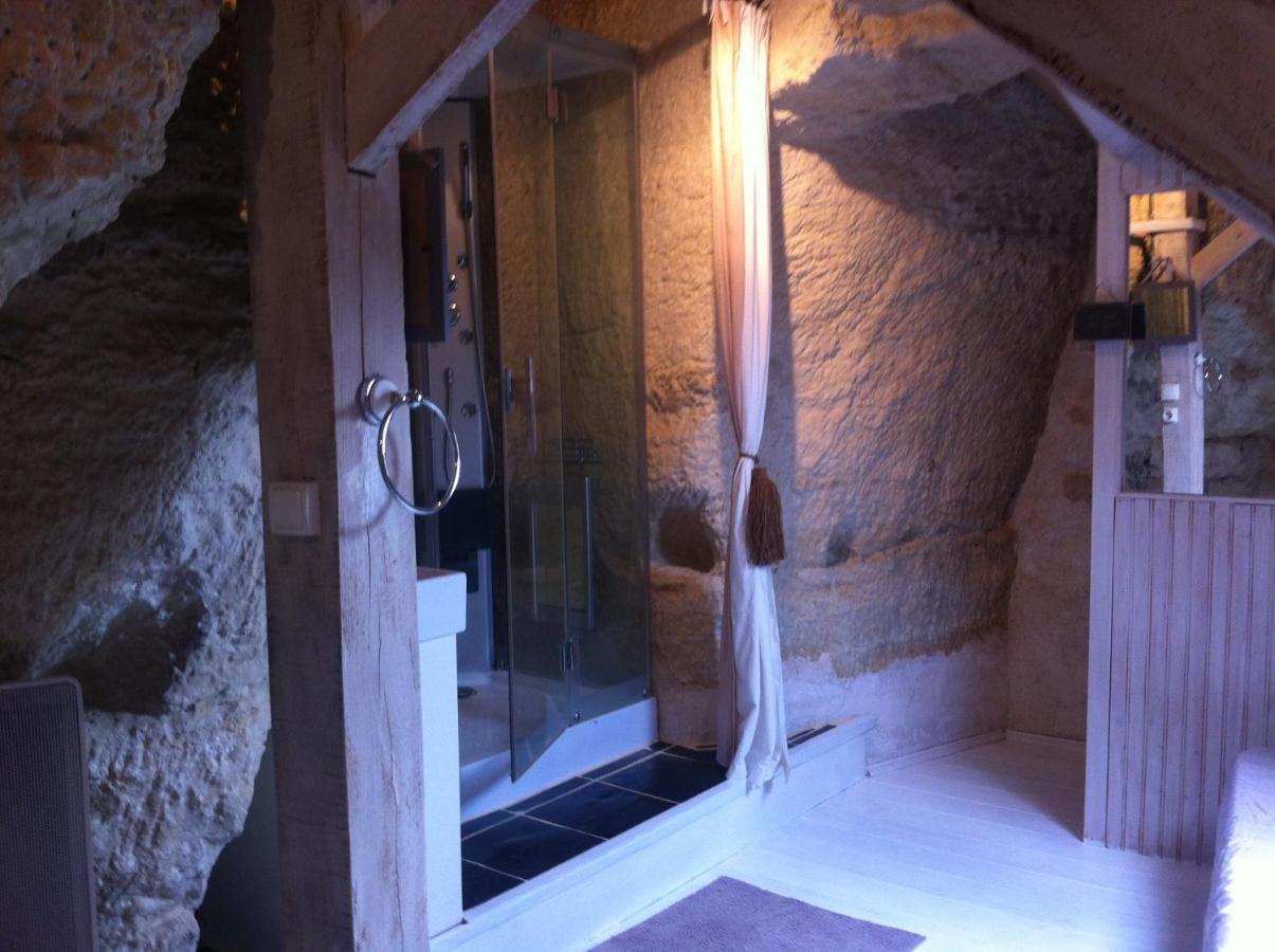 Thoré-la-Rochette Troglodyte Loft B&B 외부 사진