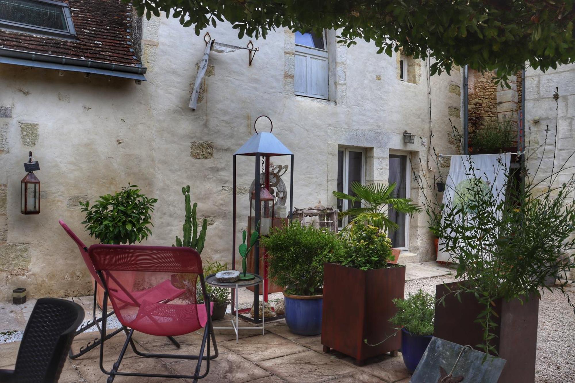 Thoré-la-Rochette Troglodyte Loft B&B 외부 사진